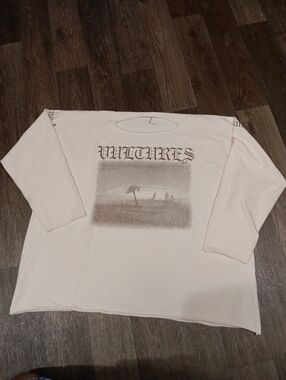 Kanye West YZY Yeezy Gosha Vultures Long Sleeve Shirt Volume 1 Album Size 2